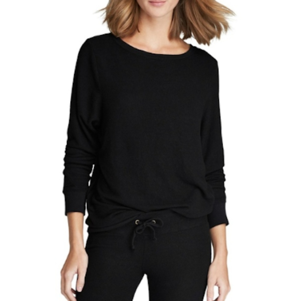 Wildfox | Oversized Thermal Crewneck Sweatshirt